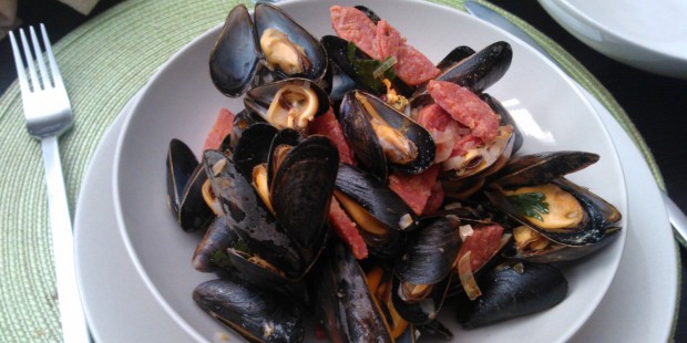 Comme une envie de moules au chorizo...