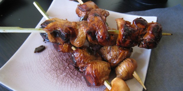 Brochettes de poulet au satay