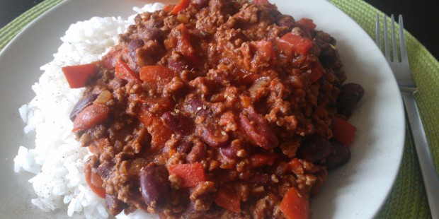 Une première tentative de chili con carne