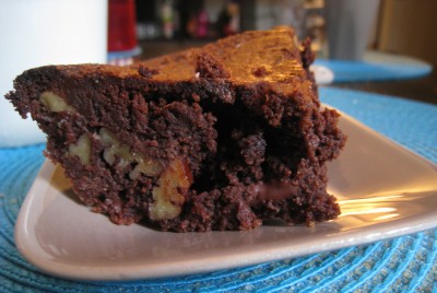 Brownie chocolat et noix de pécan