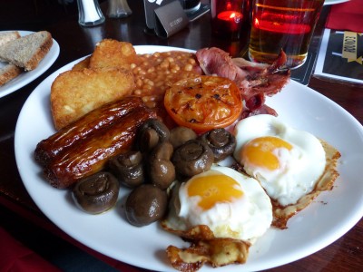 Sweeney's full english breakfast