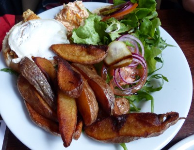 Sweeney's burger au chèvre